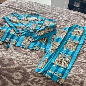 NWT tiger pajamas set 100% cotton